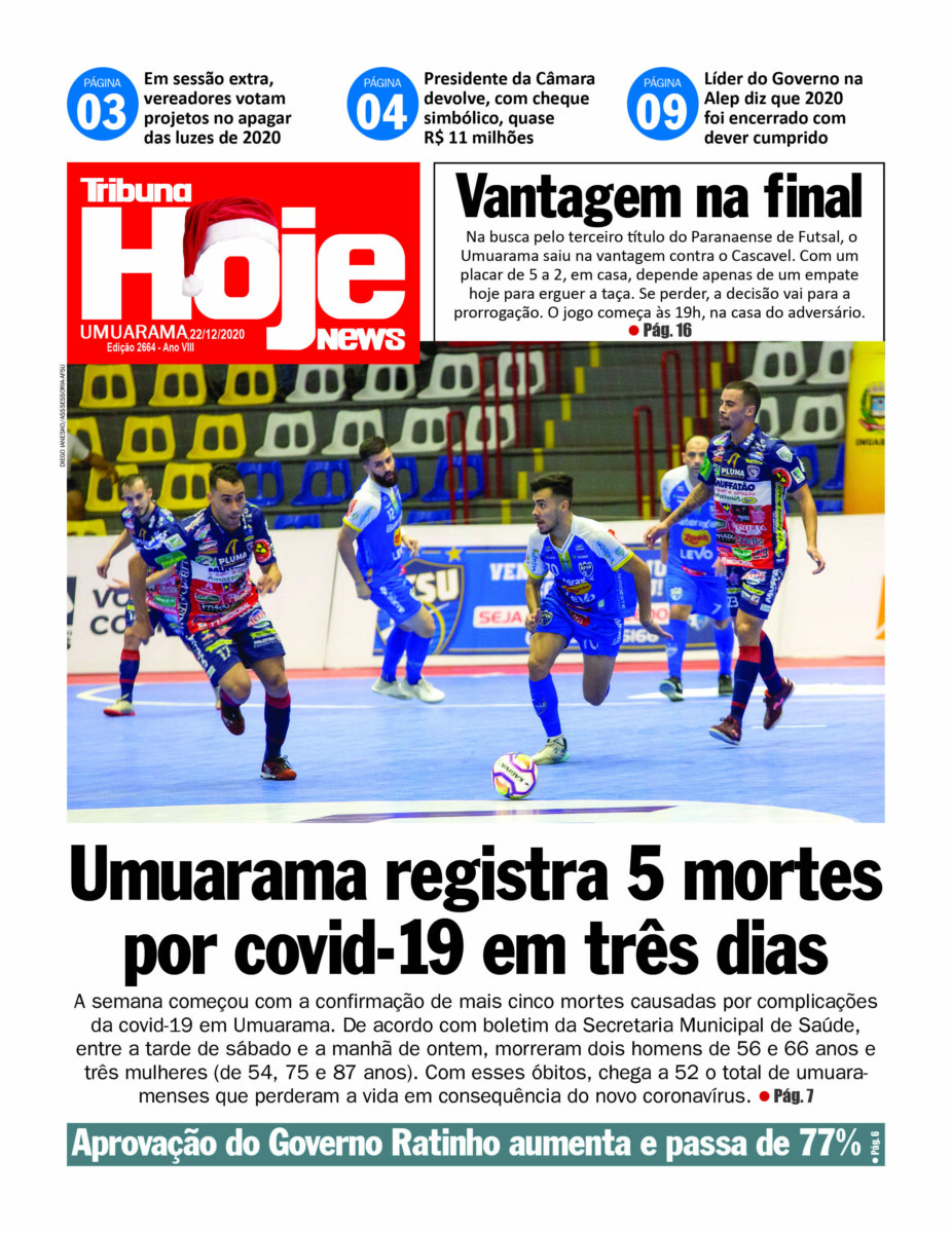 Tribuna Hoje News | Edição 22/12/2020