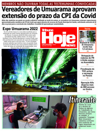 Tribuna Hoje News | edição 17/08/2021