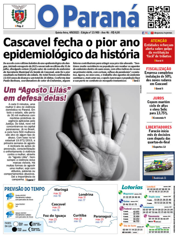 O Paraná | Edição 04/08/2022