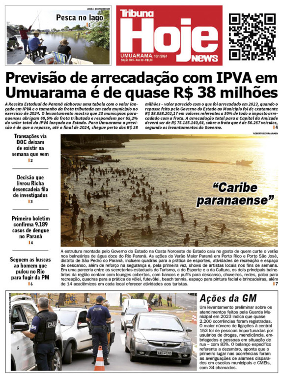 Tribuna Hoje | Edição 10/01/2024