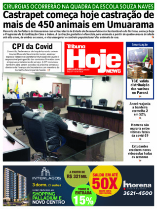 Tribuna Hoje News | Edição 30/06/2021