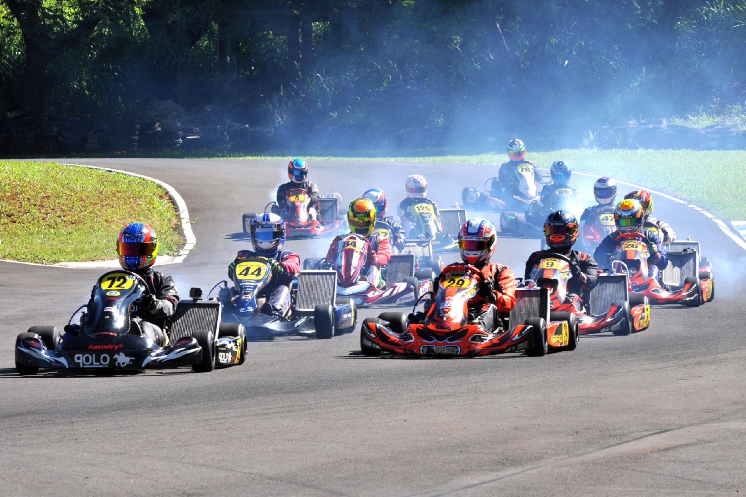 O Kartódromo Luigi sediou no último sábado a etapa de abertura do Campeonato Paranaense Light de Kart

Crédito: Daniel Procópio/Divulgação