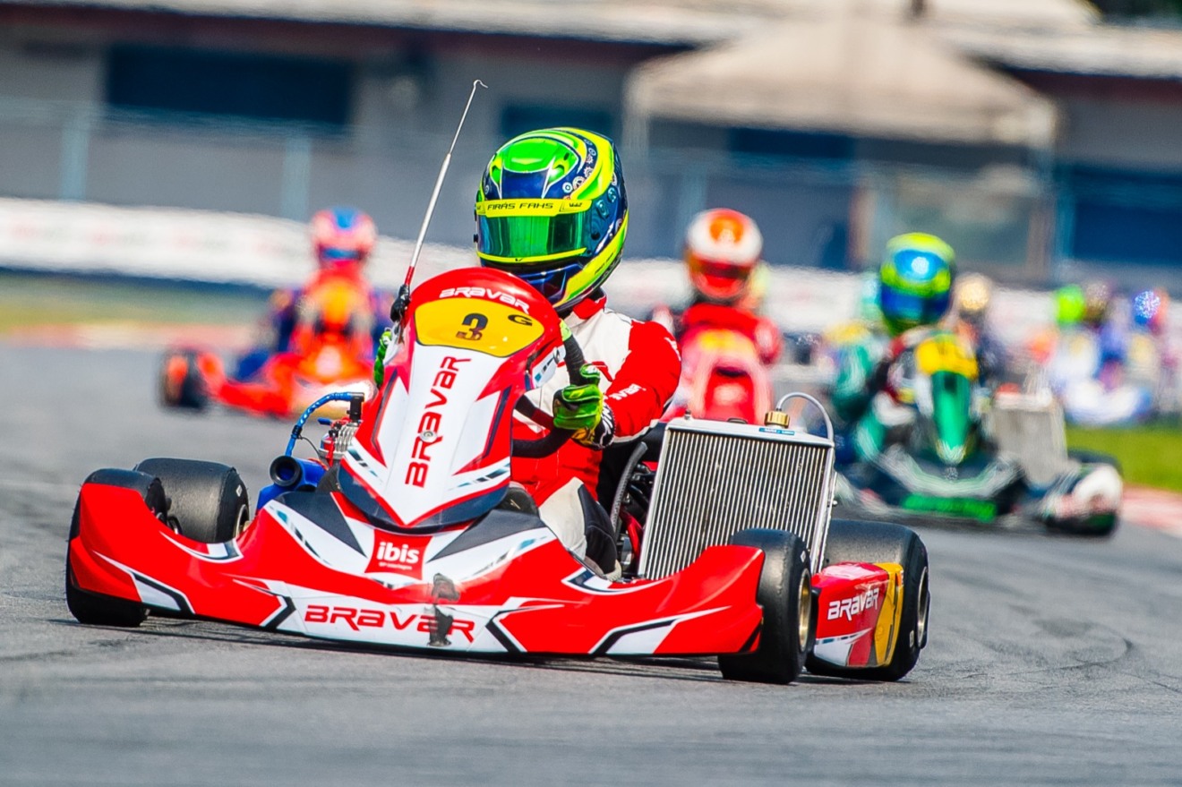 Firás Fahs deixa de pontuar ao abandonar a 3ª etapa da Copa São Paulo Light de Kart