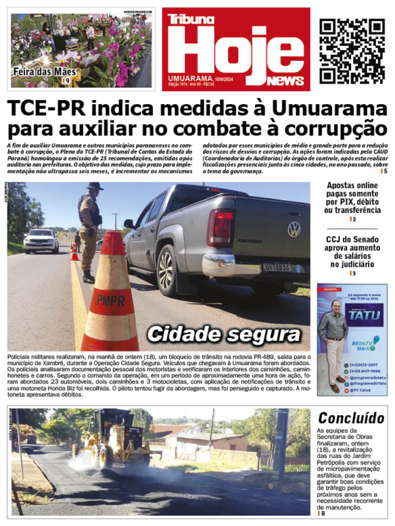 Tribuna Hoje | Edição 19/04/2024