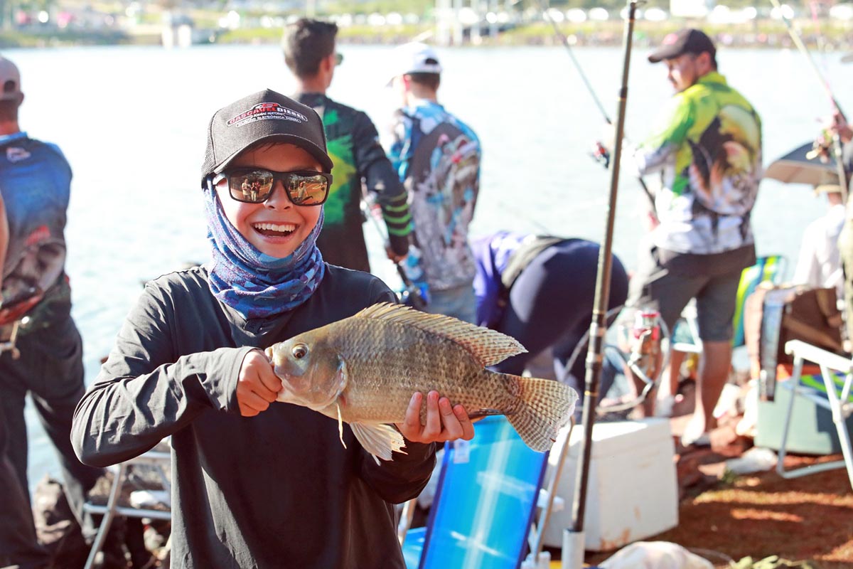 Oito mil pessoas participaram da Pesca no Lago 2024