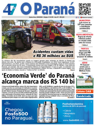 O Paraná | Edição 25/04/2024