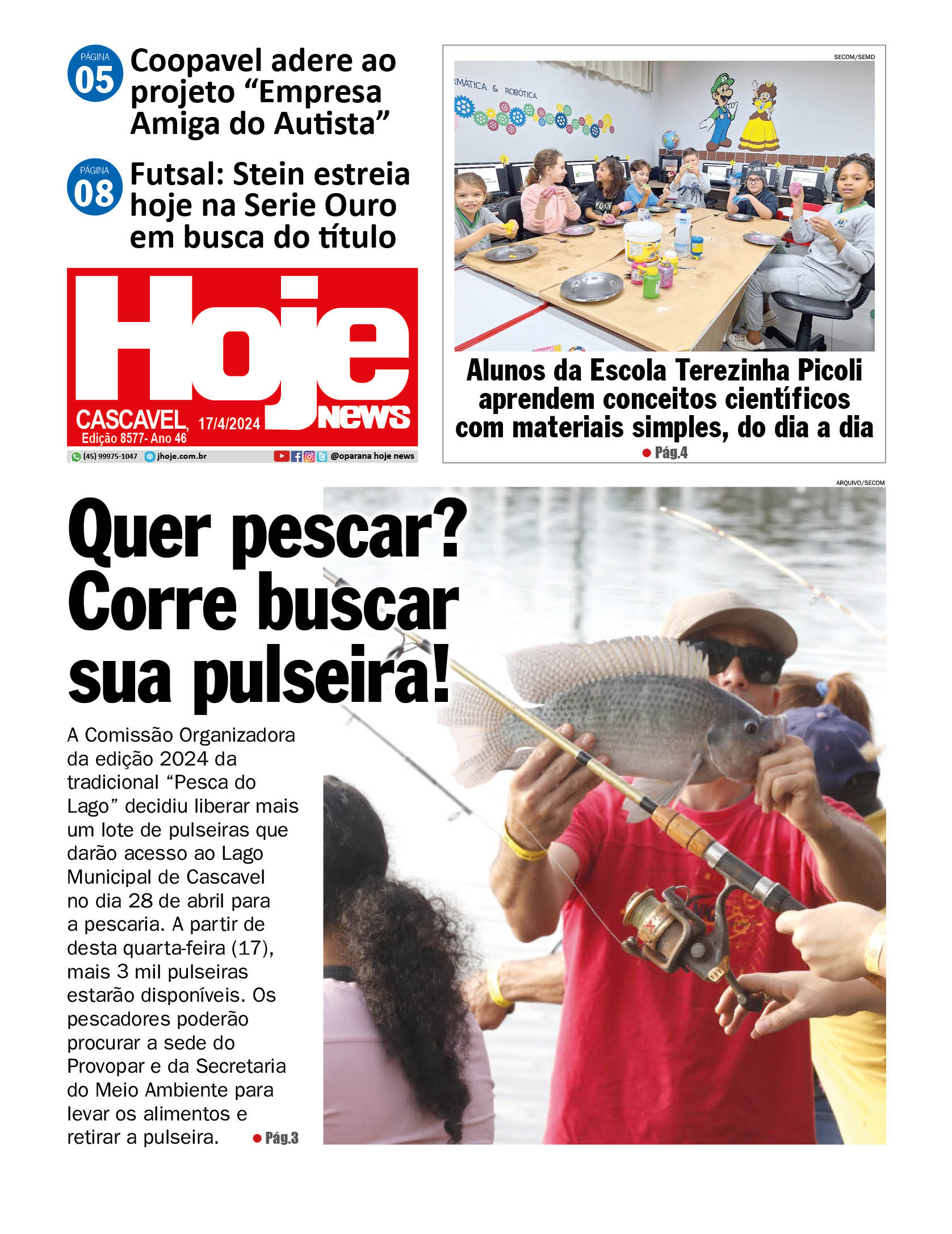 Hoje News | Edição 23/04/2024