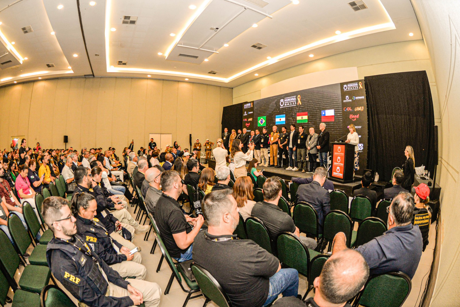 A solenidade ocorreu durante o 4º Seminário de Mobilidade Humana Segura e Sustentável, promovido pelo ONSV