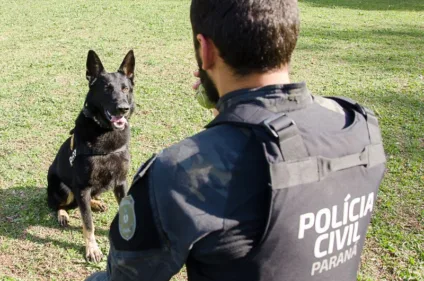 Durante a ação, serão distribuídos materiais orientativos sobre o tema e realizadas apresentações de cães policiais