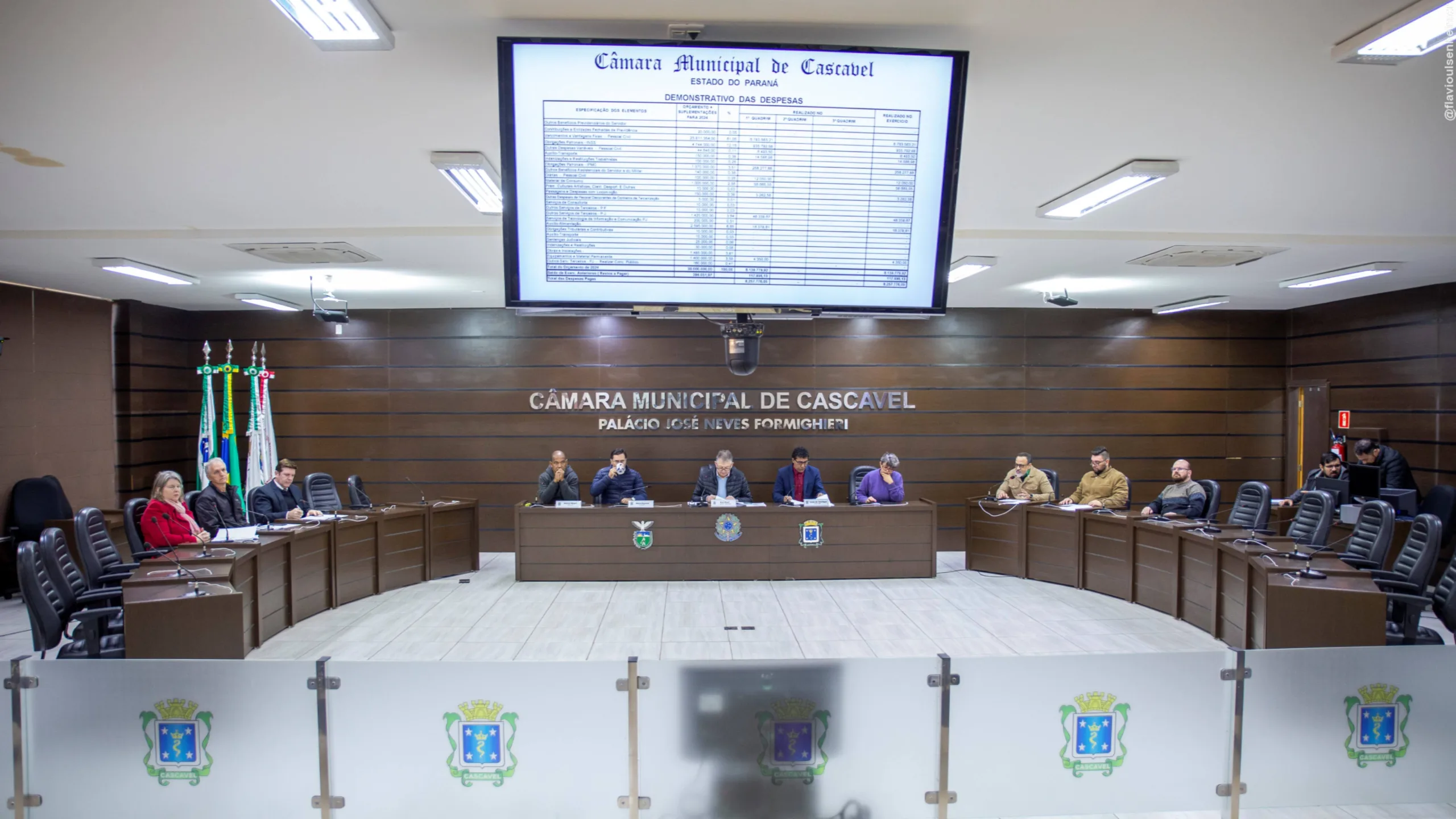 prestação de contas camara