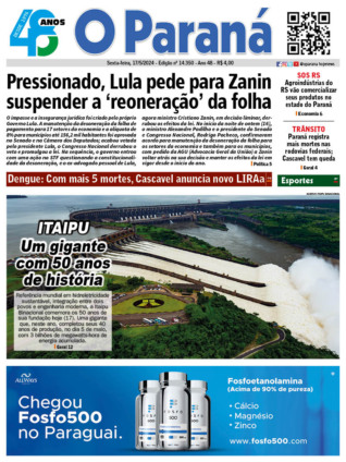 O Paraná | Edição 17/05/2024