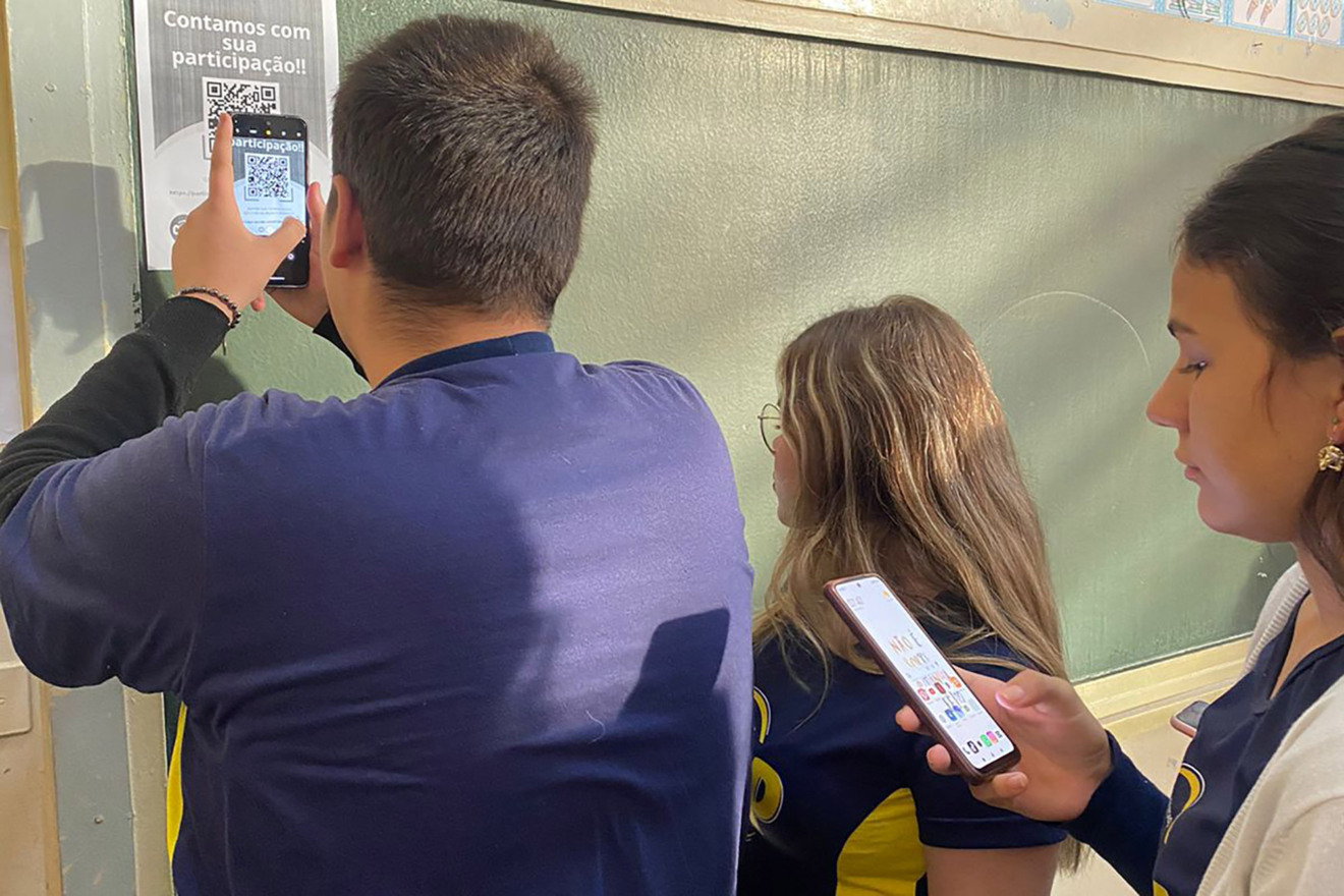 No ar desde o dia 6 de maio, a plataforma tecnológica, ainda em projeto-piloto, foi batizada “Fominha App” No ar desde o dia 6 de maio, a plataforma tecnológica, ainda em projeto-piloto, foi batizada “Fominha App”