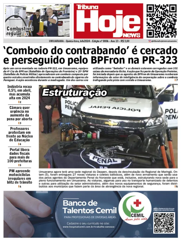 Tribuna Hoje | Edição 06/06/2024 Tribuna Hoje | Edição 06/06/2024