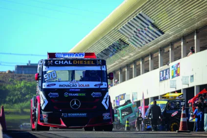 Edivan Monteiro espera terminar a corrida e pontuar bem na Fórmula Truck em Campo Grande
Crédito: Tiago Soares/Divulgação
