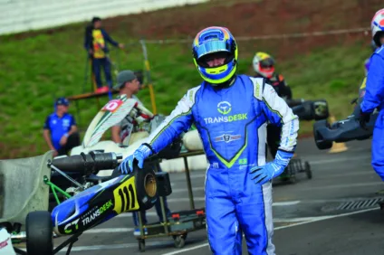 Joelson Alves está motivado para a abertura do Metropolitano de Kart de Cascavel, com a chegada de novos patrocinadores