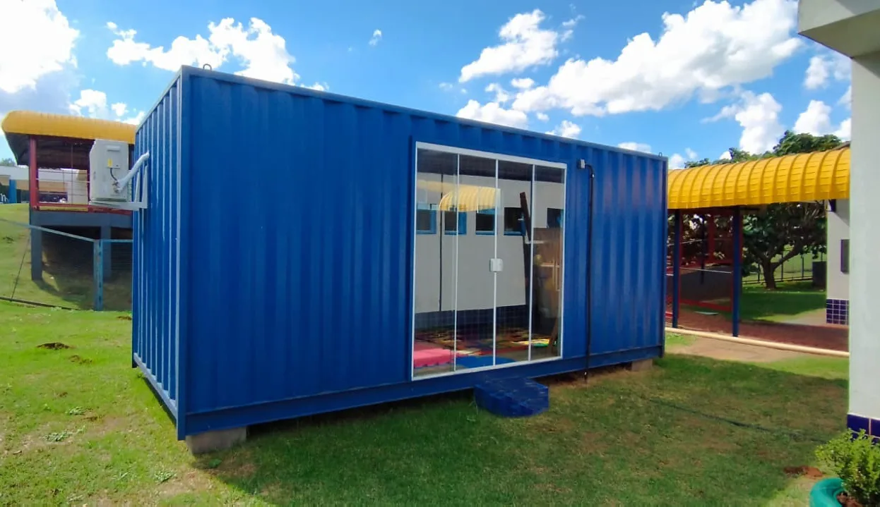 Instalacao de containers otimiza estrutura das escolas municipais de Maripá