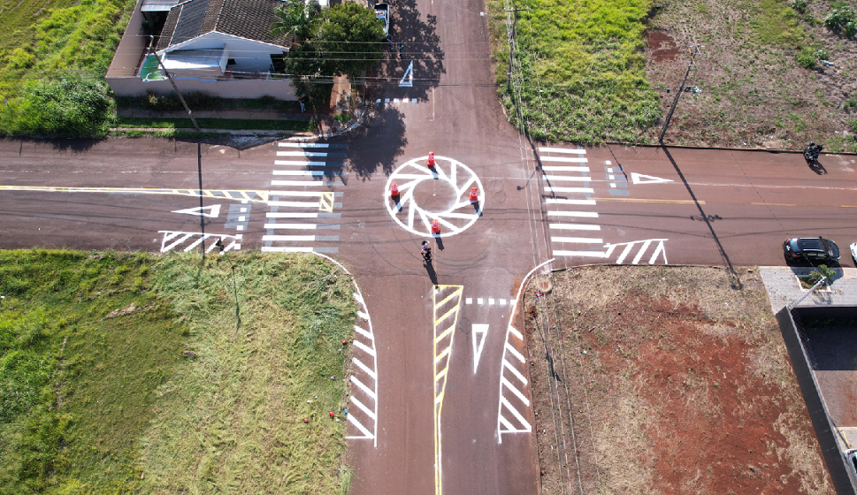 A Transitar destaca que locais onde são implantadas as rotatórias são observadas reduções de 80 a 100% dos sinistros