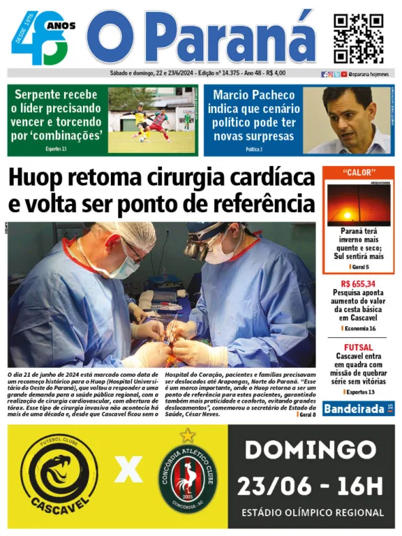 O Paraná | Edição 22/06/2024