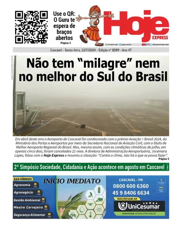Hoje Express | Edição 18/07/2024 Hoje Express | Edição 18/07/2024