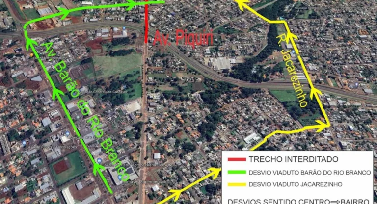Os trabalhos na reurbanização da Avenida Piquiri chegam à fase de conclusão, com 99% dos serviços já executados 