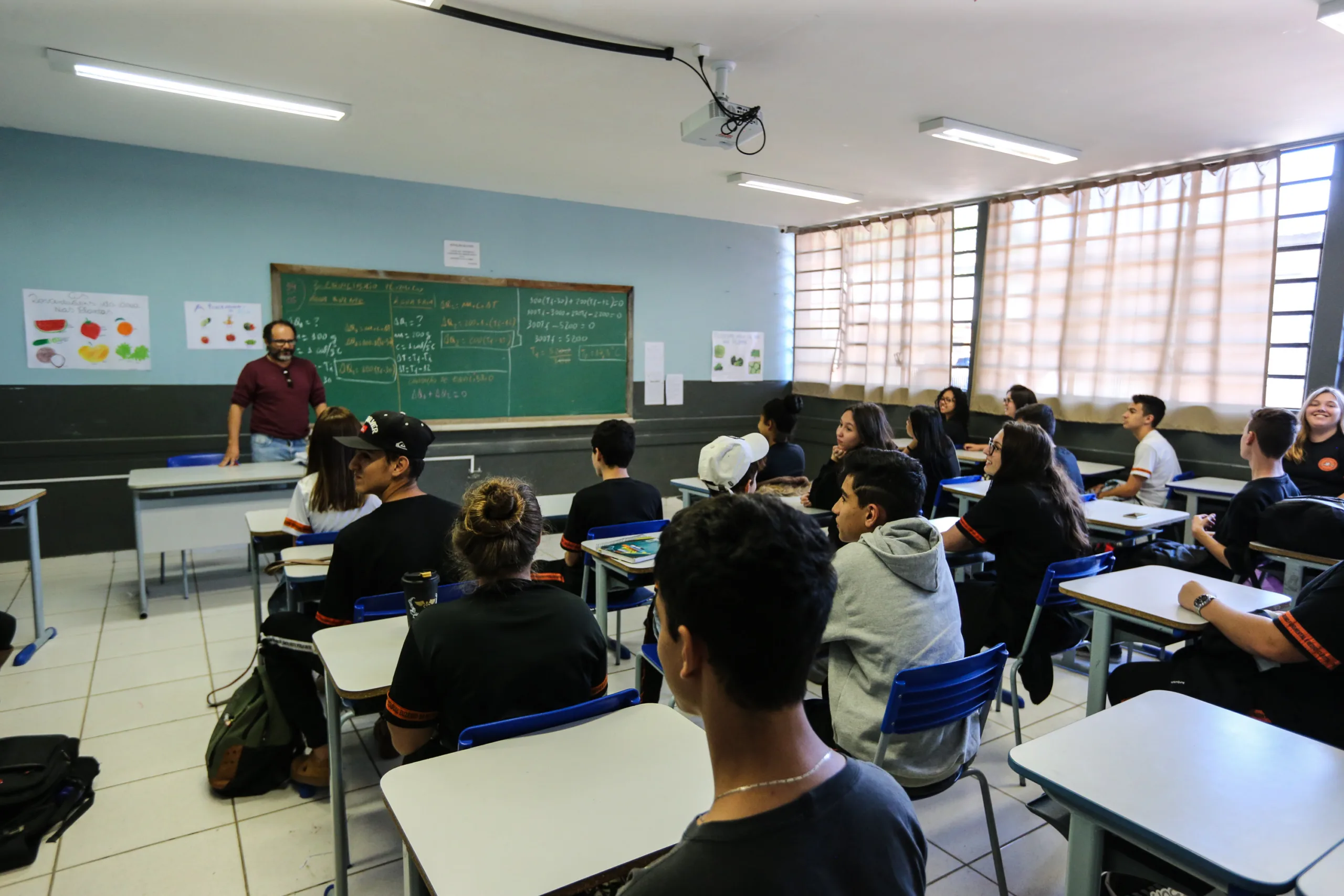 Colégio Estadual Euzébio da Mota no bairro Boqueirão em Curitiba.   Curitiba, 14/05/2019 -  Foto: Geraldo Bubniak/ANPr