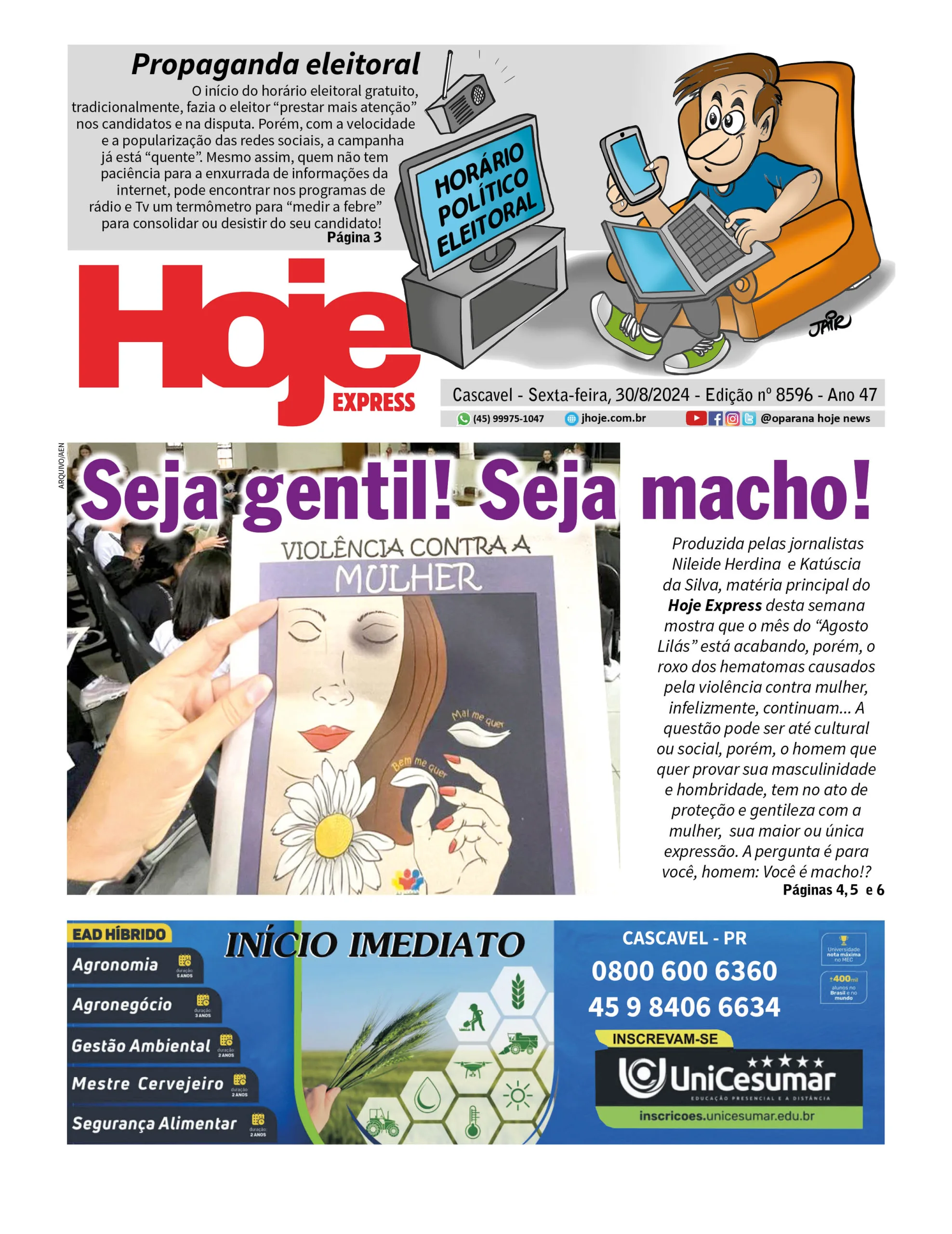 Hoje Express | Edição 04/09/2024