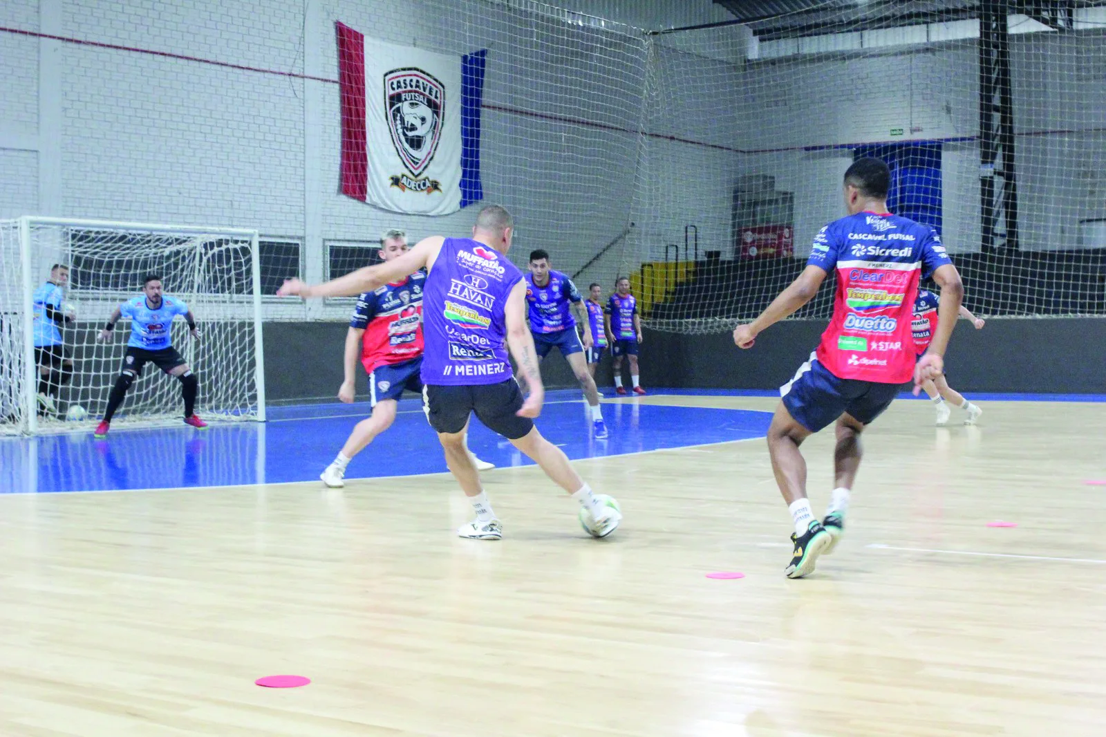 Cascavel Futsal terá pressão em Santa Catarina
Crédito: Assessoria
