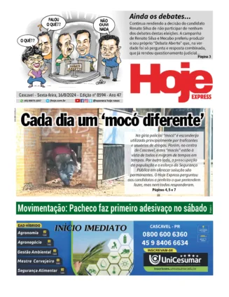 Hoje Express | Edição 22/08/2024