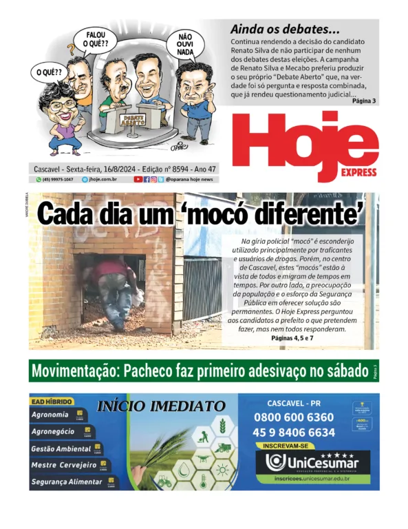 Hoje Express | Edição 22/08/2024