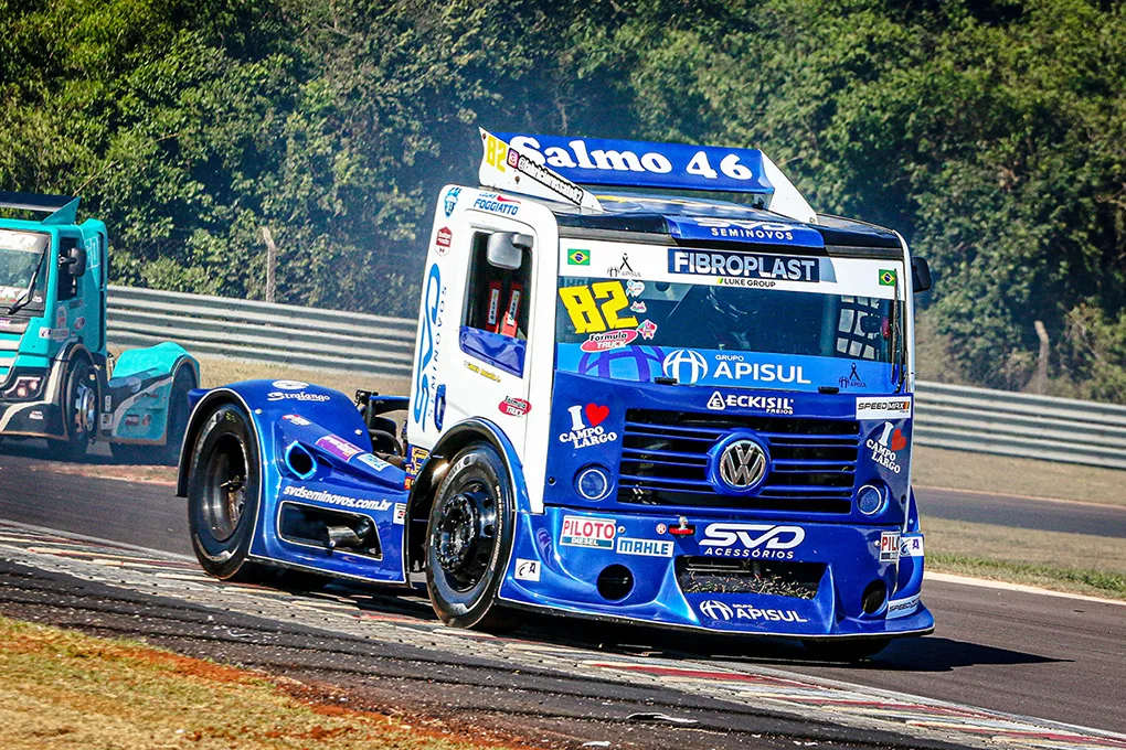 Fabrício Rossatto está na terceira colocação da categoria F-Truck no Campeonato Interestadual de Fórmula Truck