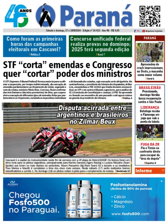 O Paraná | Edição 17/08/2024