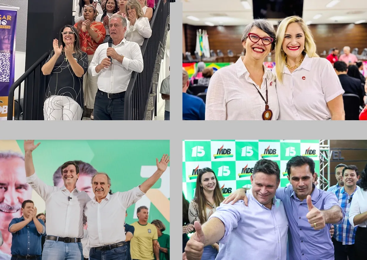 Em Cascavel, a maioria das siglas chegou às convenções com os principais nomes definidos, tornando o evento uma espécie de celebração