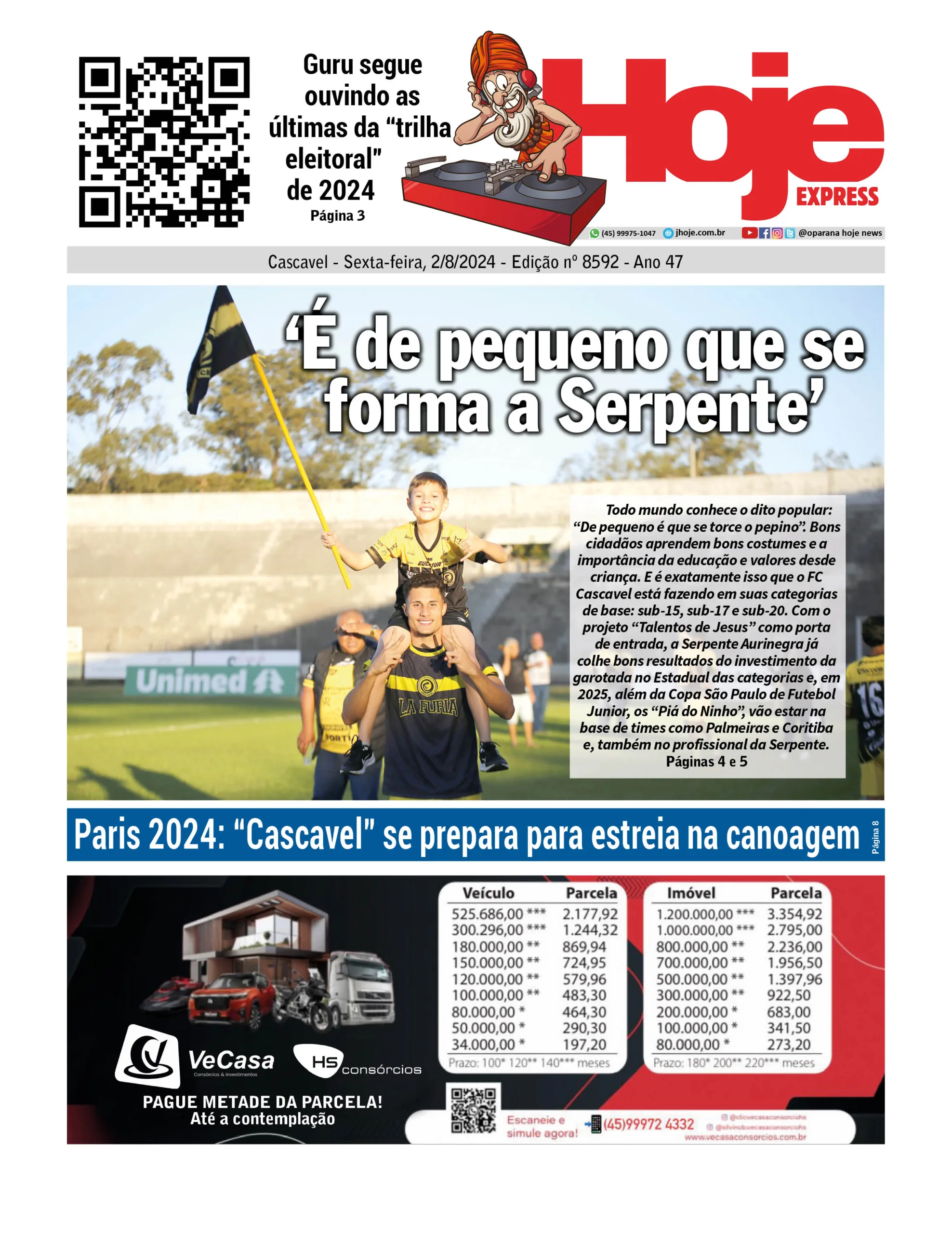 Hoje Express | Edição 13/08/2024