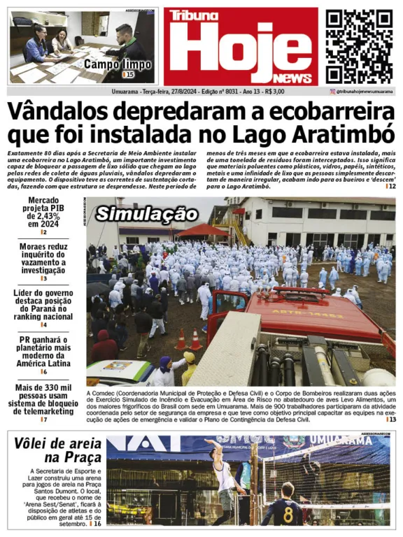 Tribuna Hoje | Edição 29/08/2024 Tribuna Hoje | Edição 29/08/2024