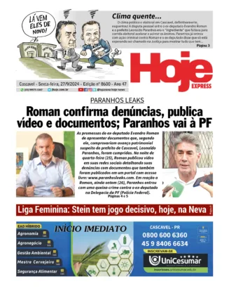 Hoje Express | Edição 03/10/2024