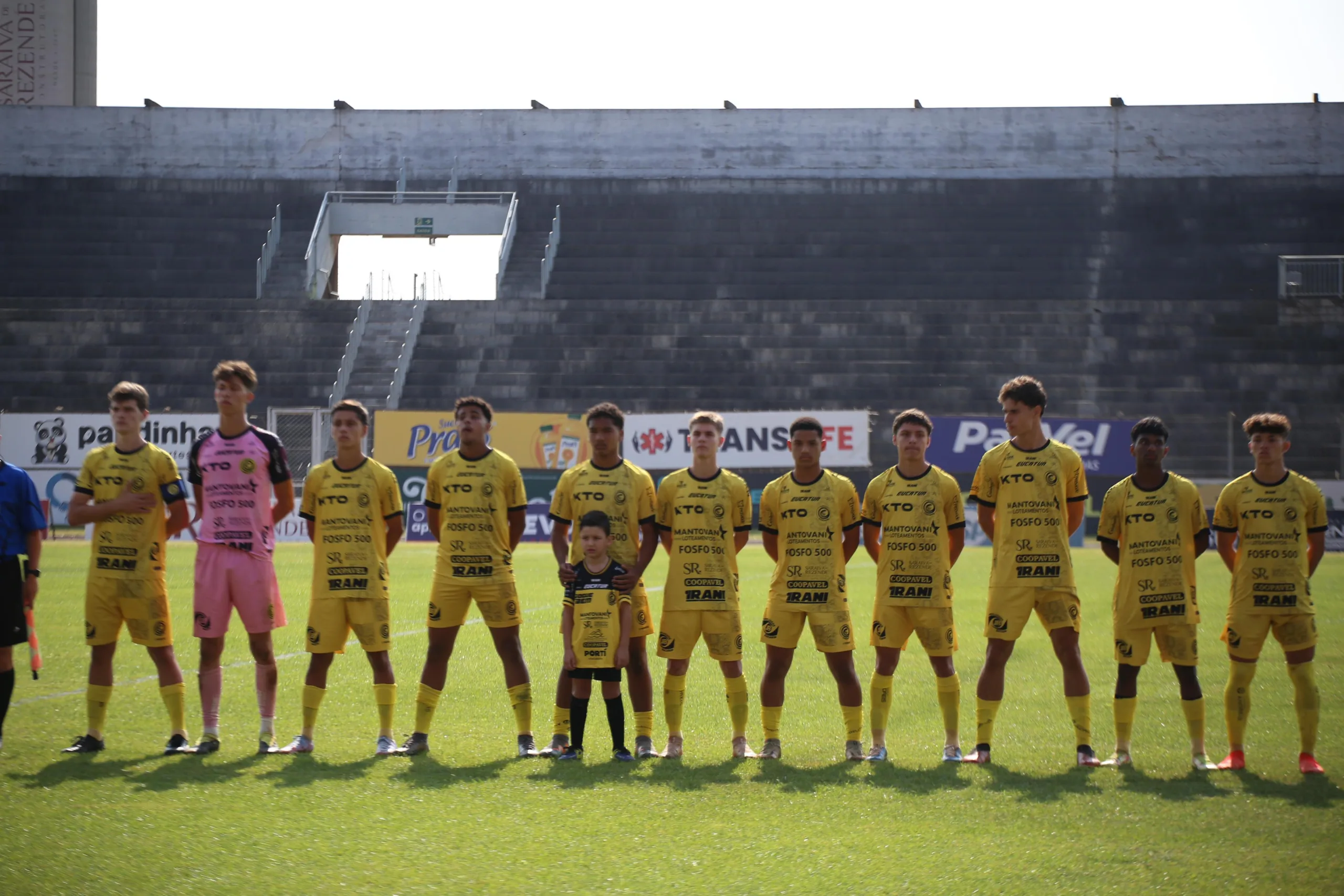 FC Cascavel busca recuperação na Copa Sub-16. Jogando em casa, a equipe comandada por Fábio Rosa quer conquistar pontos e subir na tabela - Foto: Assessoria FC Cascavel