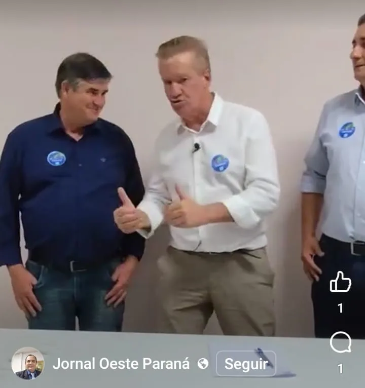 Justiça manda Amarildo Rigolin excluir vídeo de apoio do deputado Luís Corti