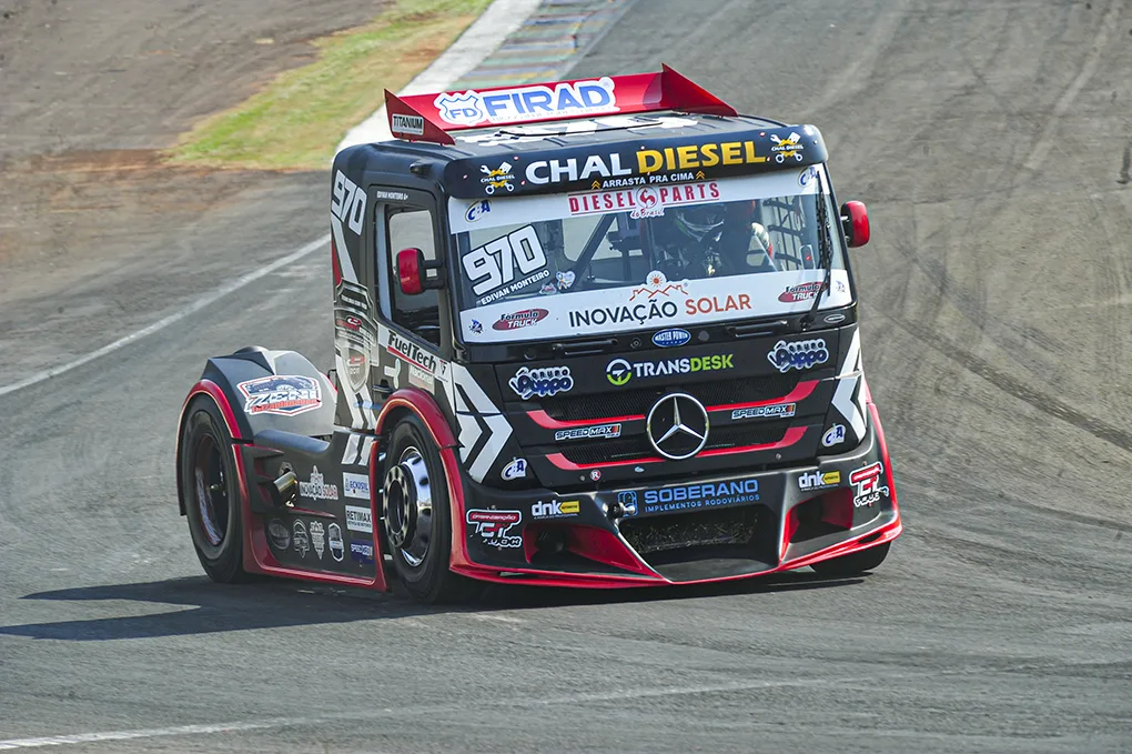 Edivan Monteiro espera festejar um novo pódio na categoria GT Truck em Guaporé - Foto: Tiago Soares
