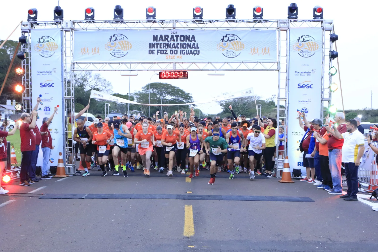 Saiba tudo sobre a 15ª Maratona Internacional de Foz do Iguaçu e sua novidade: uma corrida de 5 km na usina de Itaipu - Foto: Itaipu 