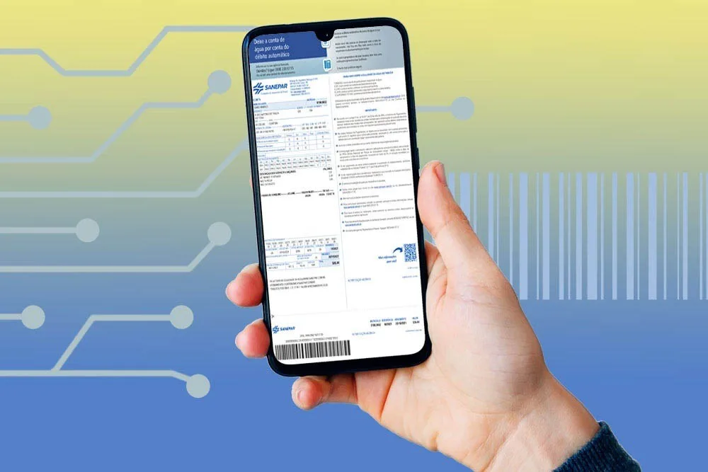 Descubra os benefícios da fatura digital de água e esgoto. Reduza o uso de papel, preserve as florestas e contribua para a sustentabilidade do planeta - Foto: Sanepar