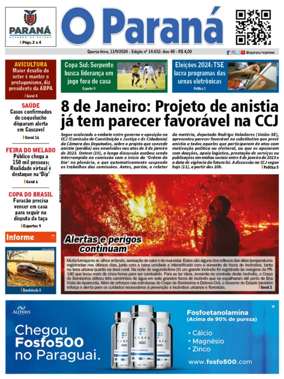 O Paraná | Edição 11/09/2024 O Paraná | Edição 11/09/2024