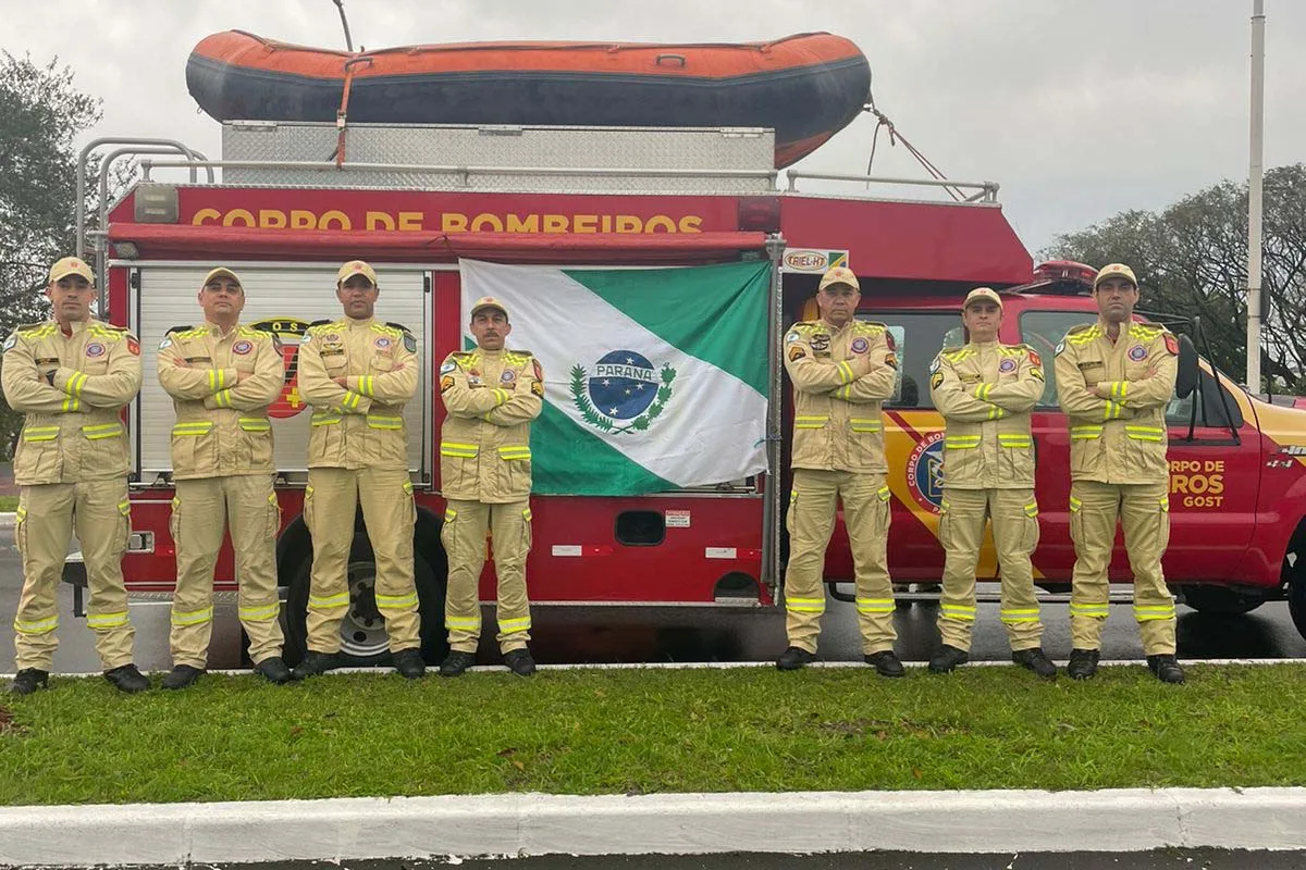 Saiba como o Corpo de Bombeiros Militar do Paraná foi homenageado durante o Feriado Farroupilha em Porto Alegre - Foto: CBMP