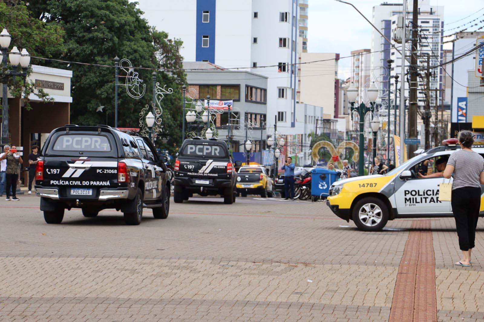 Dados do Sistema Nacional de Informações de Segurança Pública (Sinesp) apontam para quedas expressivas em crimes com vítimas - Foto: Adilson Afonso Voinaski/SESP