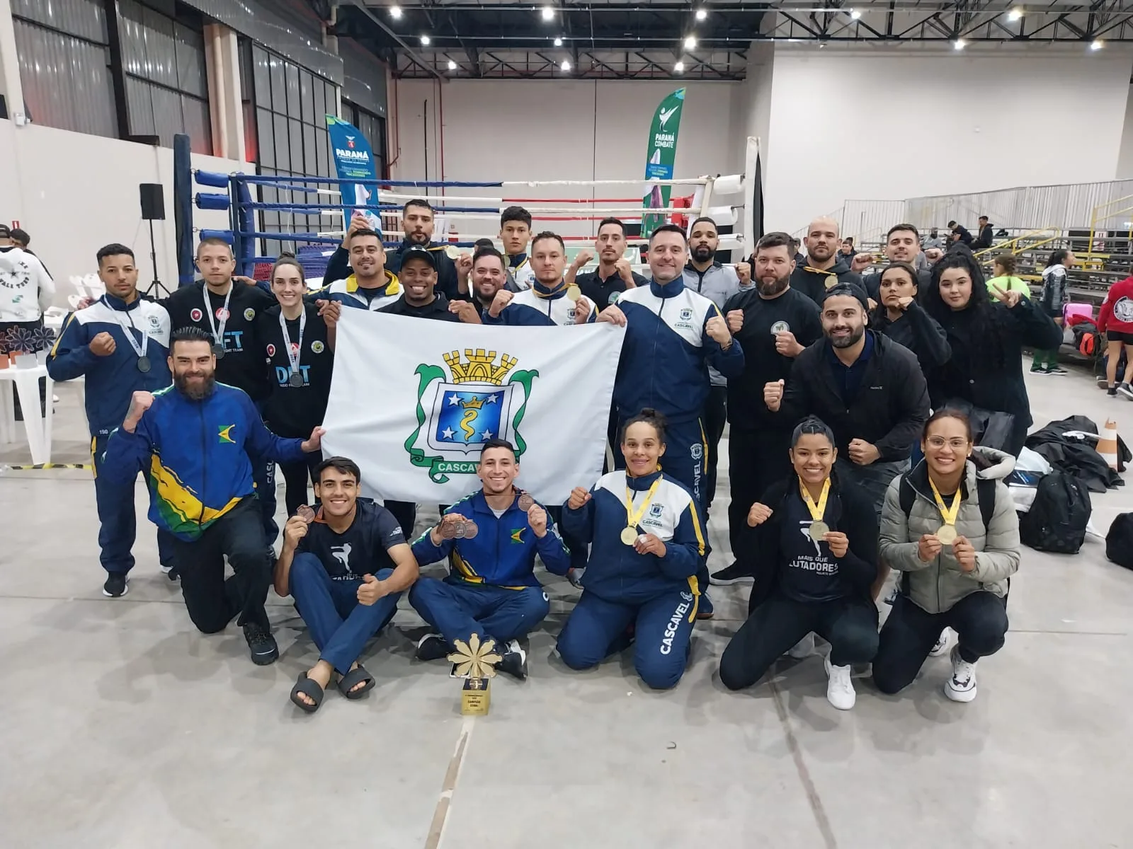 Cascavel conquista o tricampeonato nos Jogos Abertos Paraná Combate 2024