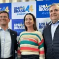 Moro, Rosangela e Leprevost ainda no início da campanha eleitoral. Foto: Reprodução/Redes Sociais