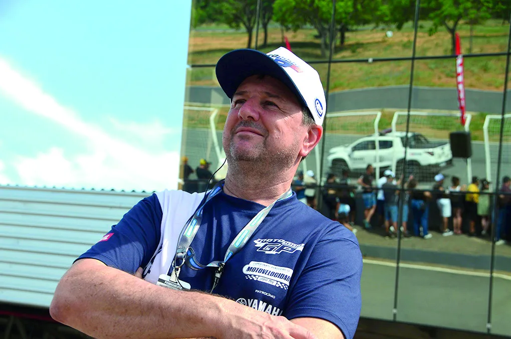 Gilson Scudeler, CEO do Moto1000GP, destaca a parceria com o Motorsport.com, que começa na etapa deste fim de semana, em Cascavel. Foto: Divulgação