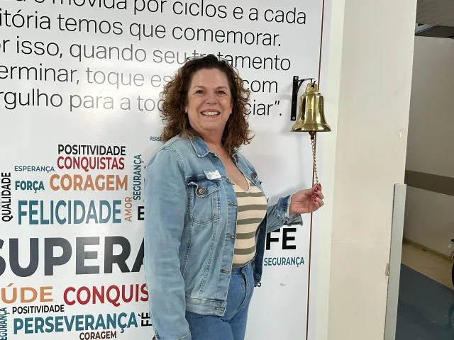 Aos 53 anos, Sandra encerrou uma intensa jornada de cinco anos de tratamento contra o câncer de mama. Foto: Uopeccan