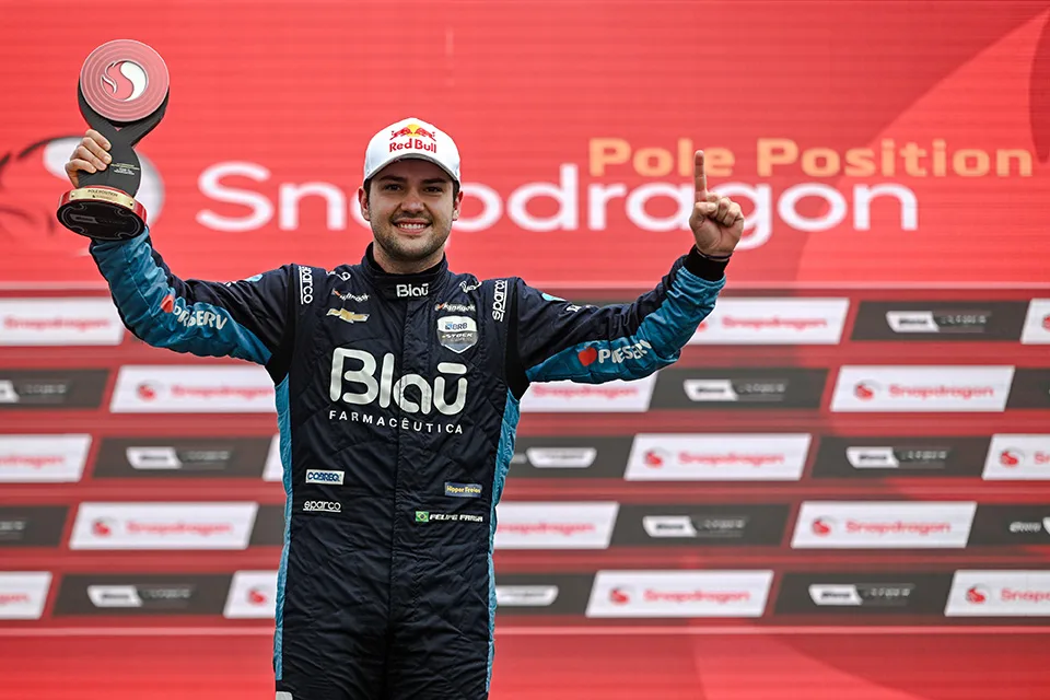 Felipe Fraga é o 1º pole position da Stock Car