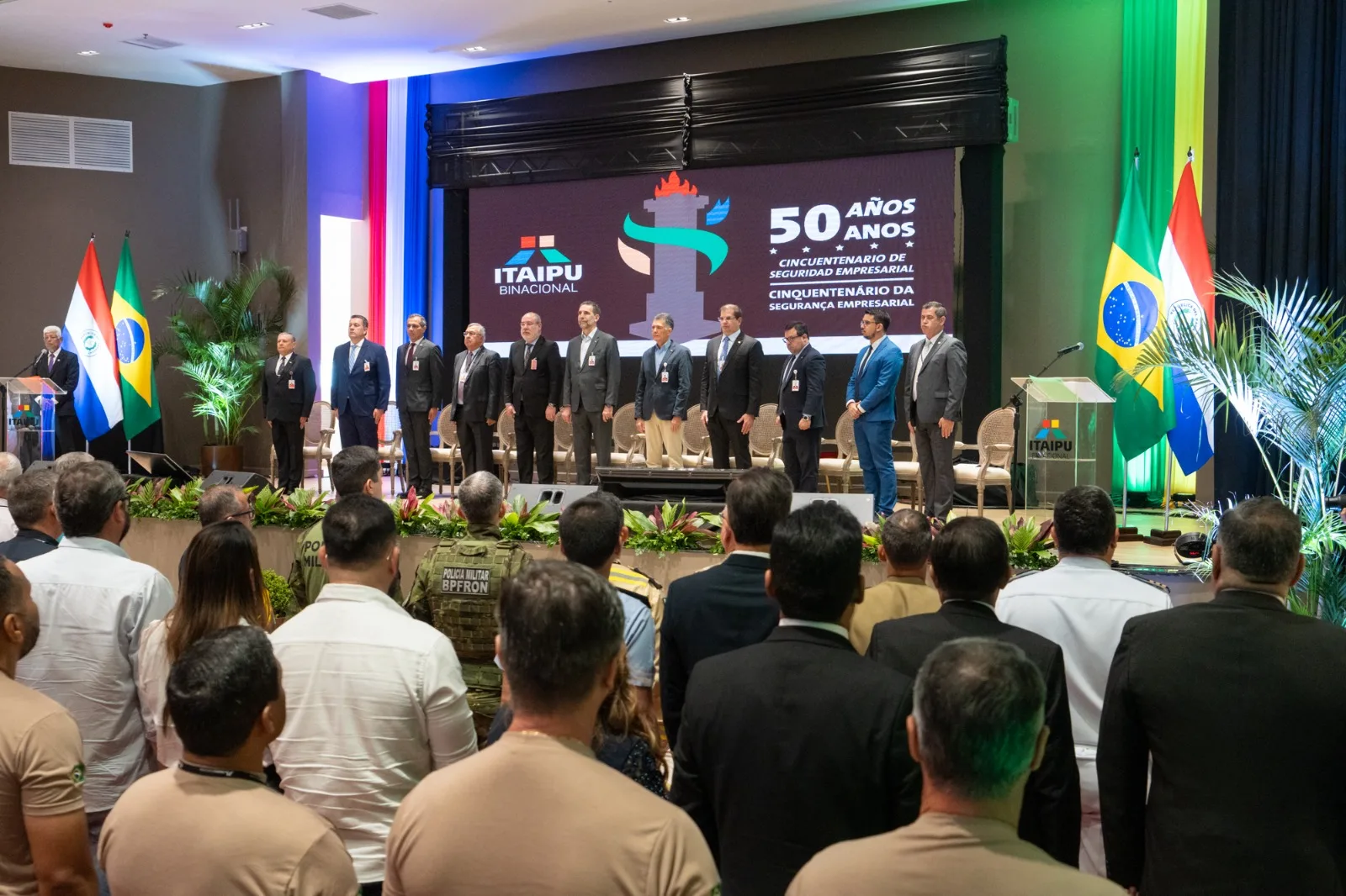 Celebre os 50 anos da Segurança Empresarial de Itaipu: uma história de proteção ao patrimônio e ao meio ambiente da usina binacional - Foto: Itaipu 