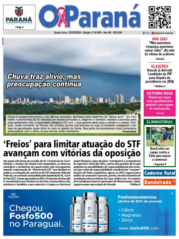 O Paraná | Edição 10/10/2024 O Paraná | Edição 10/10/2024